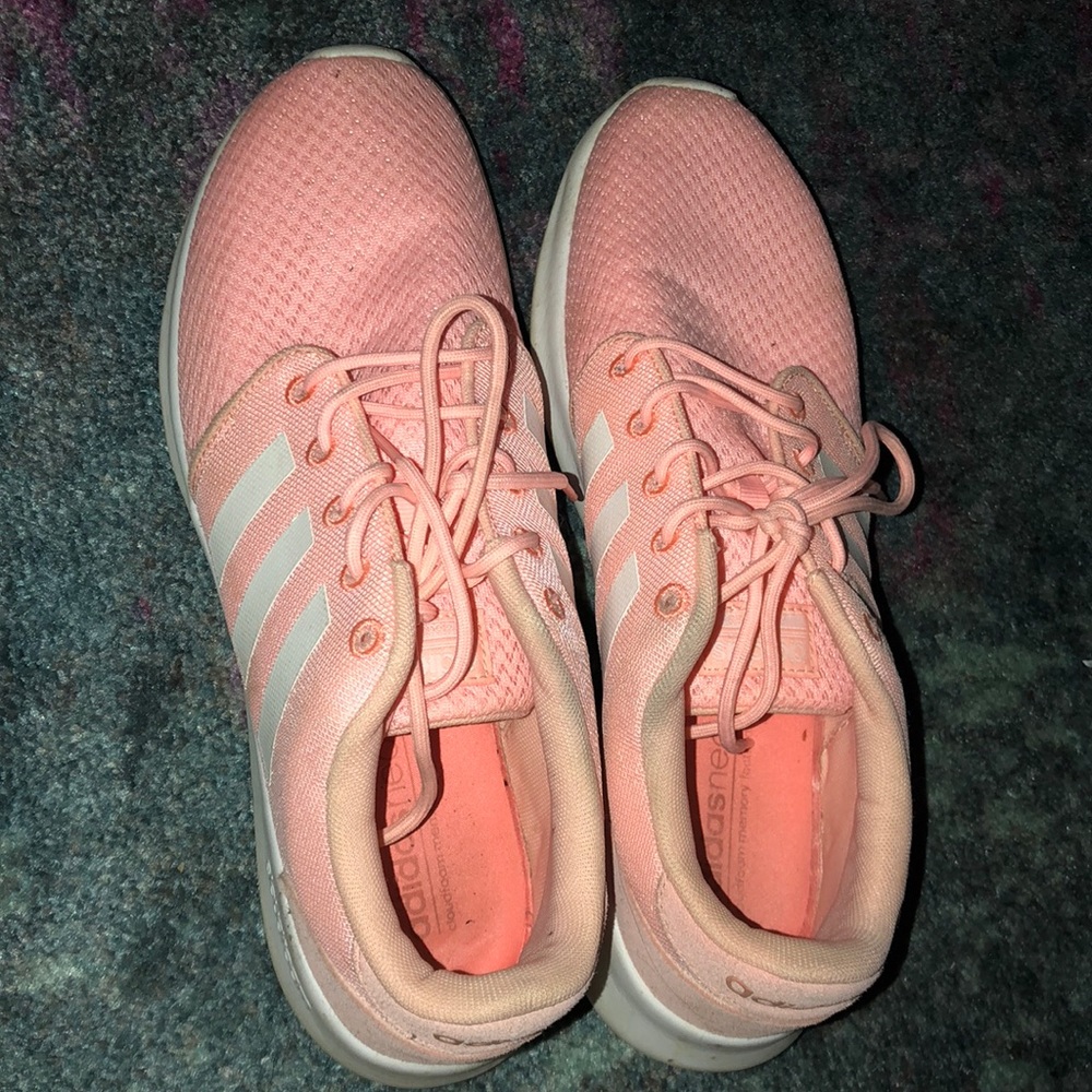 Adidas Cloudfoam in coral 9.5